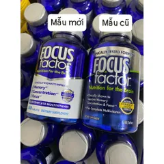Tăng cường sự tập trung của não bộ Focus Factor 180 viên MỸ