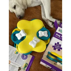 Đồ Chơi Giấu Đồ Ăn Rèn Luyện Tương tác Cho thú Cưng NINA OTTOSSON DOG TORNADO INTERACTIVE TREAT PUZZLE DOG TOY USA