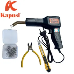 Máy hàn nhựa 70W - 220V Kapusi, sử dụng ghim thép chống rỉ 0.8mm chuyên hàn nhựa nứt vỡ hàn nhanh chắc bền
