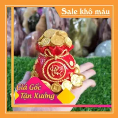 Túi vàng Tài Lộc Phúc màu đỏ - mang lại bình an, phú quý, thành công