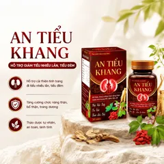 An Tiểu Khang – Hỗ Trợ Tiểu Đêm, Tiểu Nhiều Lần, Tiểu Rắt, Bổ Thận (Hộp 30 Viên)