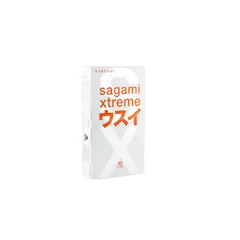 Bao cao su Sagami Superthin trơn, cảm giác chân thật, Hộp 10 bao