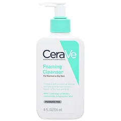 CeraVe Foaming Cleanser 236ml – Sữa Rửa Mặt Tạo Bọt Làm Sạch Dầu Thừa Cho Da Dầu