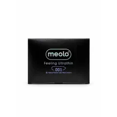 Bao cao su Meolo 001 cao cấp, siêu mỏng, trơn, cảm giác chân thật