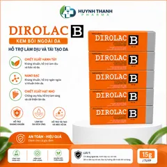 KEM BÔI DIROLAC B - TUÝP 15 GRAM