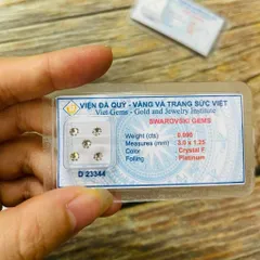 5 Viên Đá Đính- loại Chân Nhọn, size 2li, 2,5li , 2,7 li