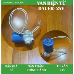 Van Điện Từ Máy Lọc Nước RO Dauer - 24V (Nối Nhanh) 805407