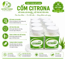 CỐM CITRONA TRẮNG- Lốc 10 Lọ