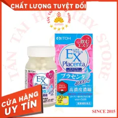 ✅[CHÍNH HÃNG] (MÃ: SP86) Viên Uống Naris Itoh EX Placenta Từ Nhau Thai 4000mg (Mới)