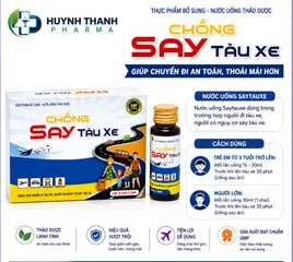 NƯỚC UỐNG CHỐNG SAY TÀU XE HÀN QUỐC - Hộp 10 Chai