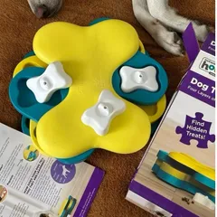 Đồ Chơi Giấu Đồ Ăn Rèn Luyện Tương tác Cho thú Cưng NINA OTTOSSON DOG TORNADO INTERACTIVE TREAT PUZZLE DOG TOY USA 807075