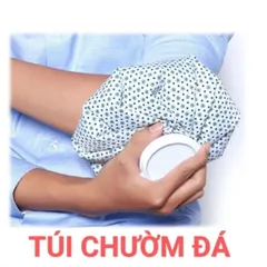 Túi chườm đa năng bằng vải giúp giữ nhiệt tốt, chống thấm và không bị rò rỉ nước ra ngoài.