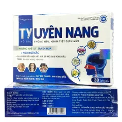 Tỵ uyên nang - hỗ trợ thông mũi, giảm tiết dịch mũi do viêm xoang, viêm mũi