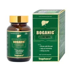 Viên uống Boganic Premium Traphaco (Hộp 30 viên) hỗ trợ bổ gan, giải độc gan, tăng cường chức năng gan và giảm oxy hóa.