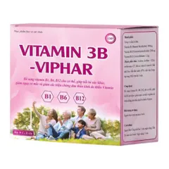 Viên uống Vitamin 3B - VIPHAR (Hộp 100 viên) Bổ sung vitamin nhóm B cho cơ thể giúp bồi bổ sức khoẻ và giảm mệt mỏi.