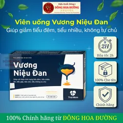 Viên uống Vương Niệu Đan (Hộp 20 viên) Hỗ trợ giảm kích thích bàng quang, hỗ trợ giảm tiểu đêm, tiểu nhiều lần, tiểu gấp