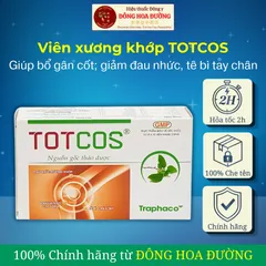 Viên uống xương khớp TOTCOS (hộp 30 viên) - Giúp mạnh gân cốt, giảm đau nhức xương khớp, thoái hóa khớp