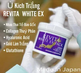 Ủ trắng Mặt-body Revita trắng tự nhiên không bào mòn da Chuẩn Nhật bản