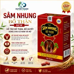 Sâm Nhung Bổ Thận New - Hộp 30 Viên