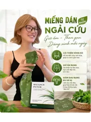 [Mua 1 tặng 1/mua 2 tặng 2]  - Miếng dán ngải cứu - Bí quyết của Triệu Lộ Tư [1 hộp 5miếng+5v] /miếng dán giảm đau bụng
