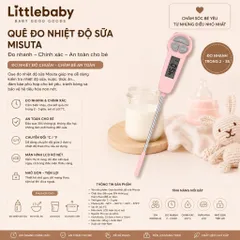 Que đo nhiệt độ nước, sữa Misuta