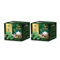 Combo Hộp 30 Túi Lọc Trà Lá Sen Dễ Uống, Mát Lành
