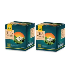 Combo Trà Vằng Túi Lọc 30 Gói Nhỏ Gọn Dễ Pha Uống Đóng Túi Bạc Tiện Lợi