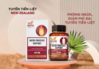 Viên Uống Hỗ Trợ Tiền Liệt Tuyến Nutri Prostate Support 30 Viên - Bảo Vệ Sức Khỏe Nam Giới Từ Chiết Xuất Tự Nhiên New Zealand