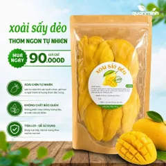 Xoài Sấy Dẻo CAOFOOD 500g - 100% Xoài Tươi, Không Đường, Vị Chua Ngọt Tự Nhiên, Món Ăn Vặt Lành Mạnh, Thực Phẩm Dinh Dưỡng Việt Nam