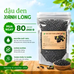 Đậu Đen Xanh Lòng CAO Hữu Cơ 1KG - Giống Nguyên Bản, Sạch 100% Không Biến Đổi Gen, Tươi Mới từ Đaklak Việt Nam