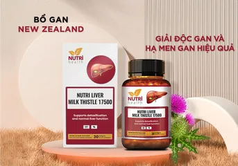 Viên uống bổ Gan Nutri Liver Milk Thistle 17500