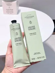 KEM DƯỠNG TAY L’Occitane AMANDE SUBLIME 150ml – DƯỠNG ẨM SÂU, DA TAY MỀM MỊN NHƯ LỤA
