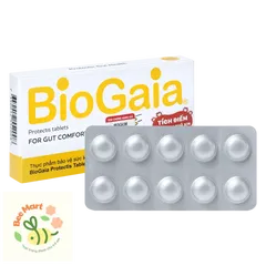 Men vi sinh BioGaia ProTectis dạng viên cải thiện hệ tiêu hóa xuất xứ Thụy Điển hộp 10 viên cho mẹ bầu và em bé từ 2 tuổi