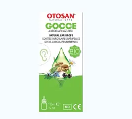 [Nhập khẩu] Dung dịch nhỏ tai OTOSAN Natural Ear Drops vệ sinh tai (Chai 10ml)