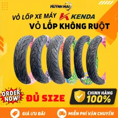 Vỏ lốp xe máy không ruột Kenda