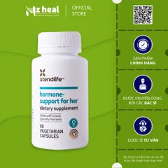 [Hỏa tốc] Viên Uống Tăng Nội Tiết Tố Nữ Hormone Support For Her Xtend-Life (90 Viên)
