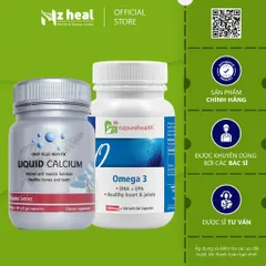 Bộ đôi Viên Uống Dầu Cá Omega 3 NZPurehealth và Viên Uống Nhau Thai Cừu Sheep Placenta NZPureHealth