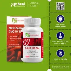 [Hỏa tốc] Viên Chống Lão Hoá Nzpurehealth CoQ10 150 Plus 30 viên