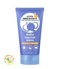 Dầu bôi ấm ngực phòng ngừa cảm cúm, giảm ho, nghẹt mũi từ Khuynh Diệp Little Innoscents  Úc dành cho trẻ sơ sinh