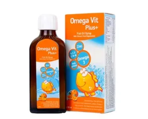 [Nhập khẩu] Siro bổ não Omega Vit Plus+ Botafarma hỗ trợ sức đề kháng, não bộ và mắt cho trẻ (100ml)