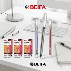 Bút free ink pen BEIFA RX300 ngòi 0.38 mm ( đủ 3 màu xanh đỏ đen ) (P129487)