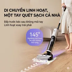 Máy lau nhà & hút bụi INXNI Z3 Slim tự giặt giẻ & diệt khuẩn (P124850)