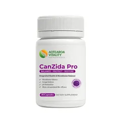 Viên uống men vi sinh giảm nấm candida, nấm ngứa vùng kín Aotearoa Vitality CanZida Pro 30 viên