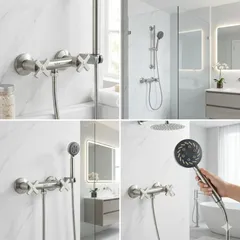 Bộ sen tắm SUPOR 212303-02-LS, bát sen to, inox 304 xịn (P120177)