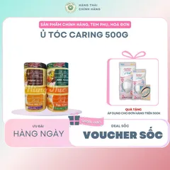 Ủ TÓC CARING 500g - Dưỡng ẩm sâu, phục hồi tóc hư tổn, làm mềm mượt, chăm sóc toàn diện