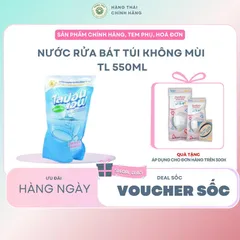 NƯỚC RỬA BÁT TÚI KHÔNG MÙI THÁI LAN 550ML