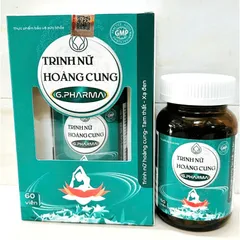 Trinh Nữ Hoàng Cung G.Pharma Trinh Nữ Hoàng Cung Hỗ trợ u xơ tử cung, u nang buồng trứng, u xơ tuyến tiền liệt viên vin