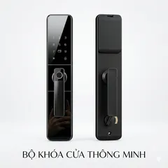 Khoá cửa thông minh, dùng vân tay - mật khẩu . Hàng nội địa Trung ( ko bao gồm ruột khoá ) (P4302)
