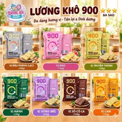 Lương Khô 900 3☆ vị tự chọn