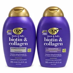 (Hàng CTy NK)Dầu Gội Cao Cấp Biotin & Collagen OGX 385ml - Phục Hồi Tóc Mỏng, Tăng Độ Phồng, Dưỡng Tóc Mềm Mượt Chính Hãng Mỹ 620194